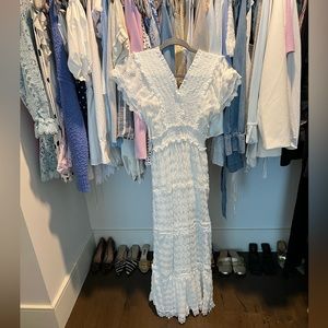 Waimari Maxi Beach White Dress Dulce Maria